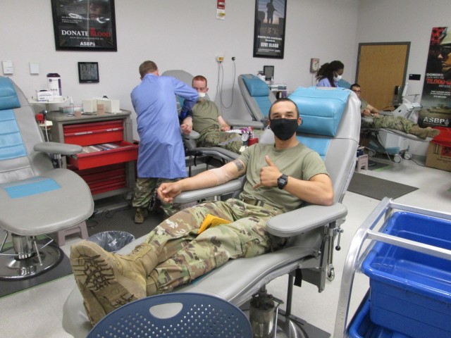 Blood donors especially important during Holiday Block Leave