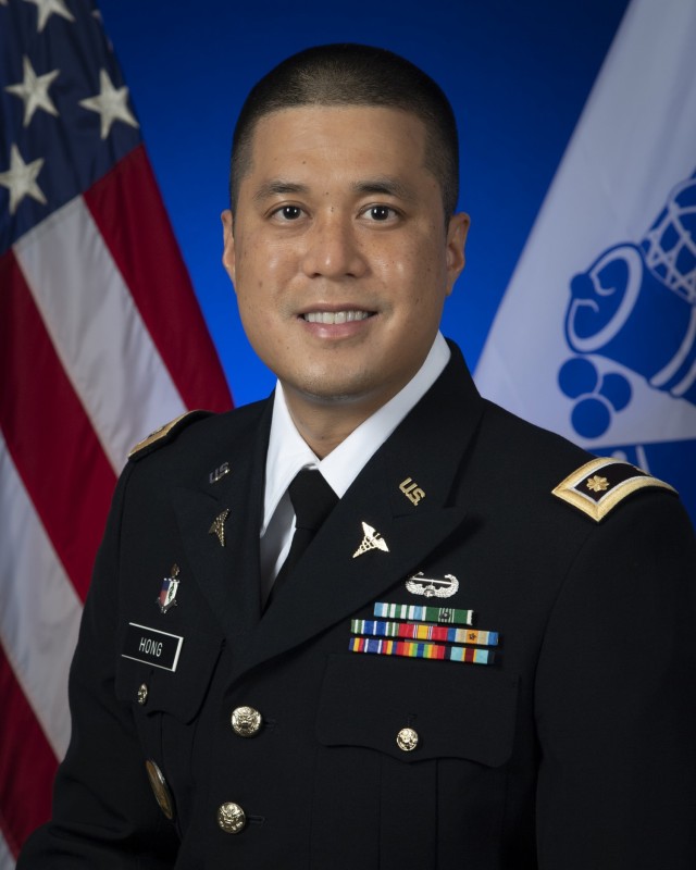 Maj. (P) Steven S. Hong, M.D. currently serves as the Chief of Head and Neck Oncologic and Reconstructive Surgery at Walter Reed National Military Medical Center and an assistant professor of surgery at Uniformed Services University (USU) of the Health Sciences. Hong was recently selected as the 2020 recipient of the AMSUS 2020’s Top Military Physician Award for his efforts in the invention of the Covid-19 Airway Management Isolation Chamber (CAMIC). (U.S. Army photo)