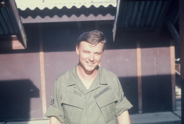James Bush, who retired from the Air Force as a chief master sergeant, reflects on his three tours to Vietnam. He served in the in the weapons maintenance field. (Courtesy)