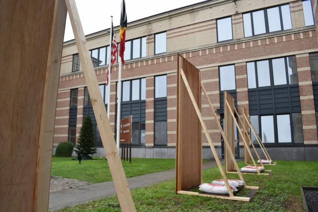 ZAVENTEM, Belgium -- As part of Winterfest, the U.S. Army Garrison Benelux winter holiday celebration happening now through Jan. 4, 2021, groups, military units and Families may register and decorate these tall, blank holiday cards, including...