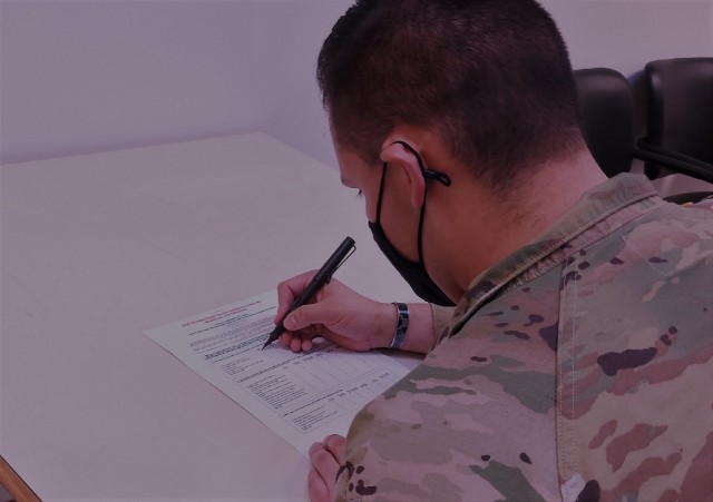 VICENZA, Italy - A service member fills out the Army Family Housing Tenant Satisfaction Survey Dec. 10. The survey was launched December 2, 2020 and goes through January 15, 2021.
...