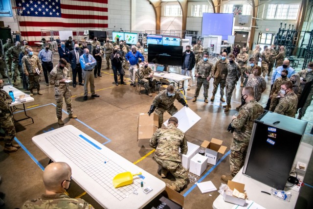 W.Va. Guard, interagency partners hold drill to prepare for COVID-19 vaccine arrival