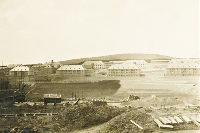 This photo from 1938 shows work being done on what is now Minnick Field on Smith Barracks in Baumholder.