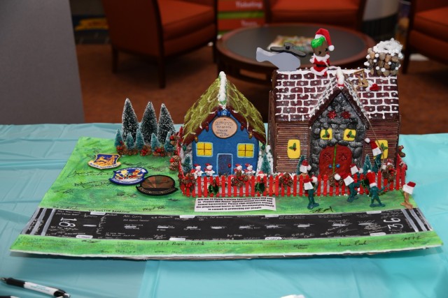USAACE announces command gingerbread house winners