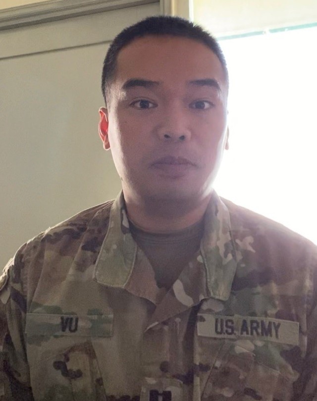 Capt. Thomas Vu, Assistant Professor of Military Science and Officer in Charge of Training for the NMC ROTC program, came up with plan to train MNC’s ROTC Cadets in person earlier this year – by going into quarantine for them.