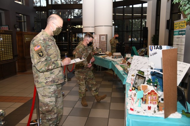 USAACE announces winners of command gingerbread house contest
