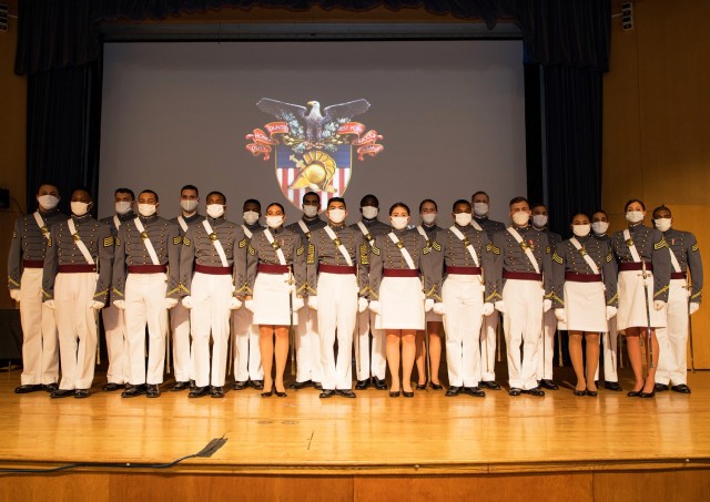 The remaining 21 Class of 2020 cadets showed resiliency and courage as they stood triumphantly at Robinson Auditorium in Thayer Hall during their graduation ceremony on Dec. 10. The cadets filled their seats and listened as Brig. Gen. Cindy R....