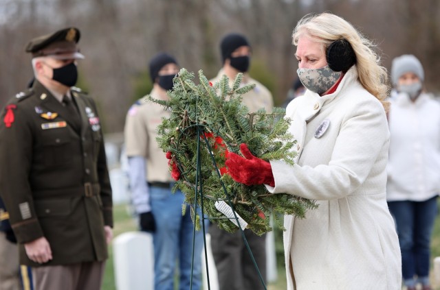 Hundreds attend Dec. 19 Wreaths Across America event at Fort Knox cemetery