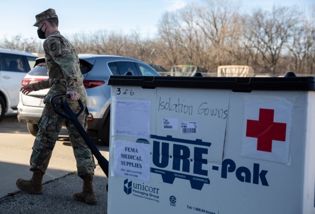 Wisconsin National Guard assists with vaccine rollout