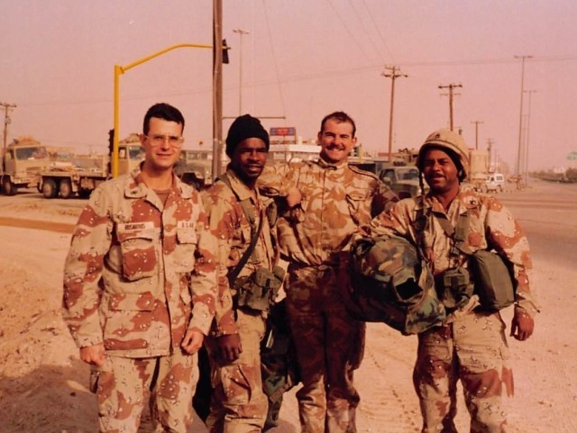 Rosarius deployed to Operation Desert Storm