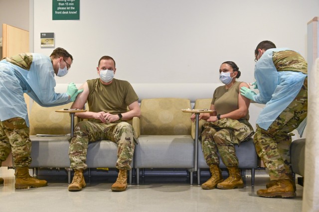 COVID-19 vaccinations begin for the Stuttgart military community