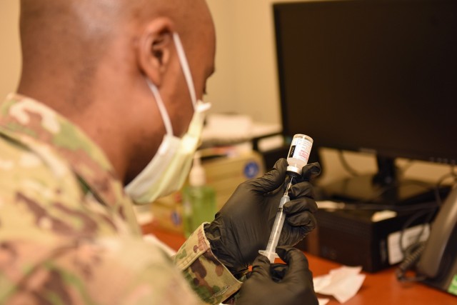 Michigan National Guard receives COVID-19 vaccinations