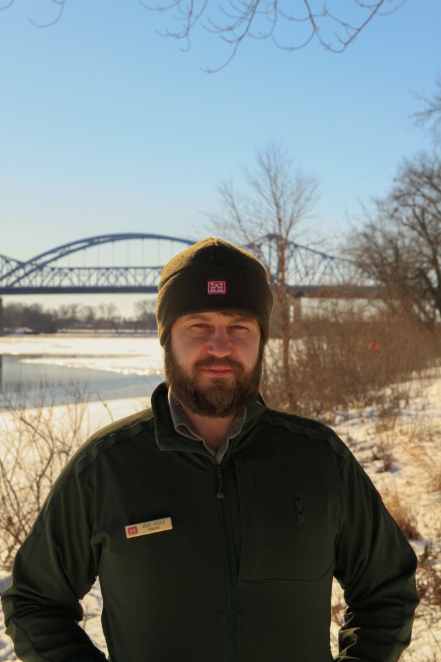 Andy Meier, lead natural resource specialist in the La Crescent, Minnesota environmental field office.