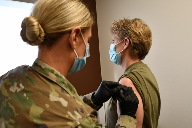 Montana National Guard leaders receive Moderna COVID-19 vaccinations