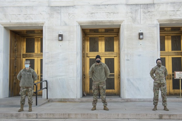 Virginia National Guard supporting security effort in Washington, D.C.