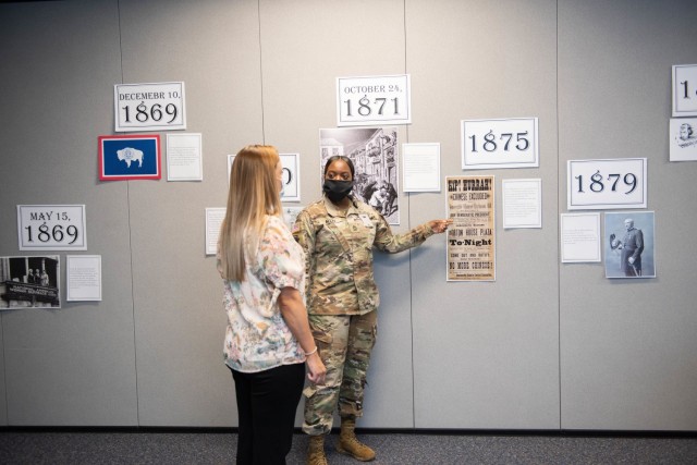 Volunteers like MSG Shantae Allen are a vital asset for a stronger organization. Here she describes some key timeline events on the road to voting rights for other disenfranchised groups of Americans. This was part of the display developed by the...