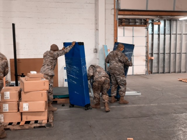 N.Y. National Guard builds COVID vaccination &#39;Pods&#39; to support state vaccination effort