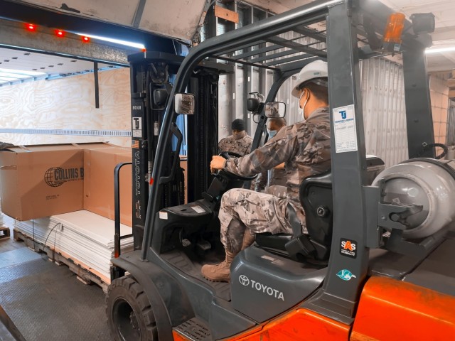 N.Y. National Guard builds COVID vaccination &#39;Pods&#39; to support state vaccination effort