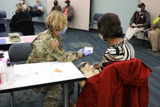 NCNG supports local health departments during COVID-19 vaccinations