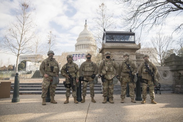 Virginia National Guard supporting 59th Presidential Inauguration
