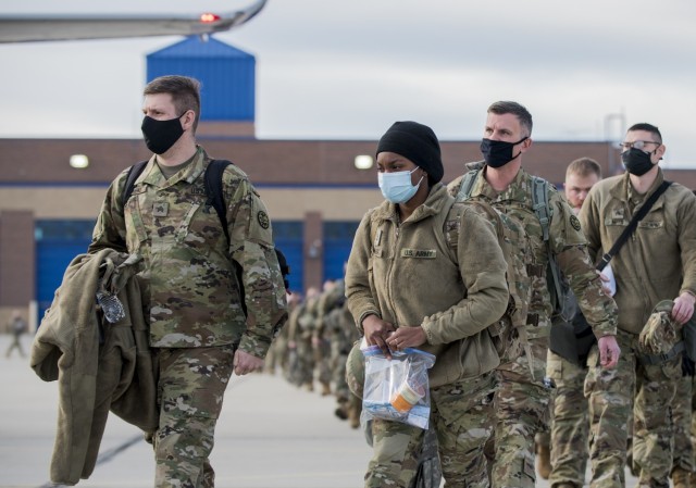 Idaho National Guard sends 300 to support inauguration