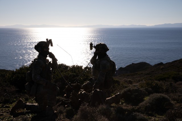 U.S. Army AH-64E Apache and UH-60M Black Hawk helicopters assigned to 1st Battalion, 101st Combat Aviation Brigade, 101st Airborne Division (Air Assault) participate in Eddie's Odyssey, a first-time joint exercise with U.S. and Greek aviation and...