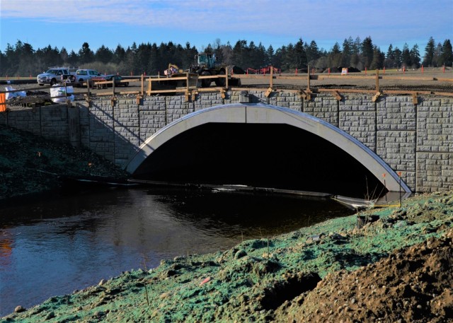 JBLM reopens Clover Creek beneath new airfield bridge 