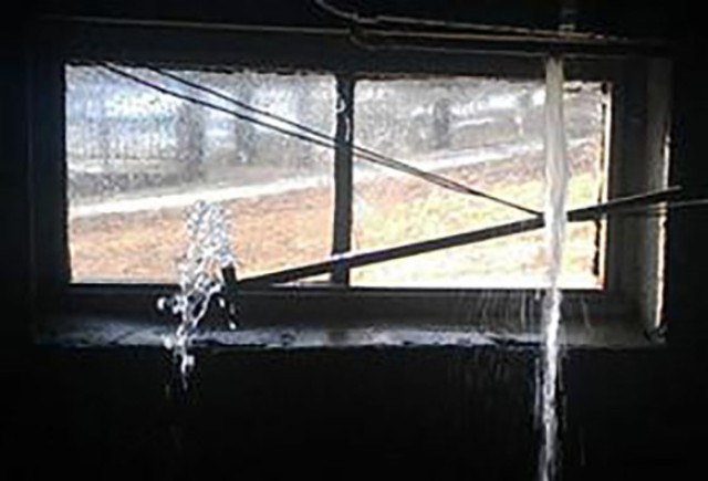 Frozen water pipes