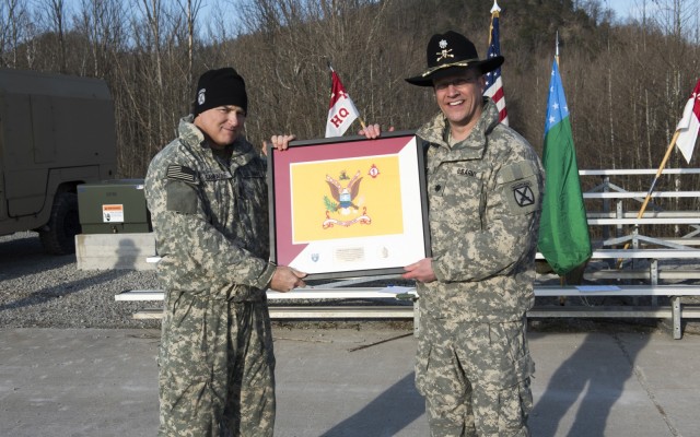 Members of the Vermont National Guard&#39;s 1st Squadron, 172nd Cavalry, 86th Infantry Brigade Combat Team (Mountain), shown on Dec. 7, 2018, in Fort Knox, Kentucky, are now authorized to recruit women directly into the unit. U.S. Army National Guard Photo by SFC Jason Alvarez