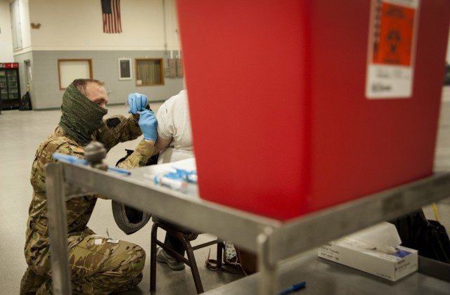 Nebraska Guard assists local communities with COVID-19 vaccine distribution