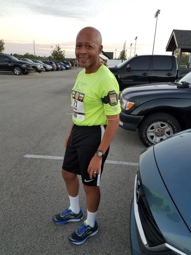 Local retired Soldier never tires of running