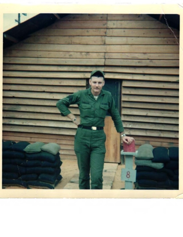 Rob Gibbens when he was stationed in Cam Ranh Bay Vietnam with the 63rd Transportation Company in 1966-1967.