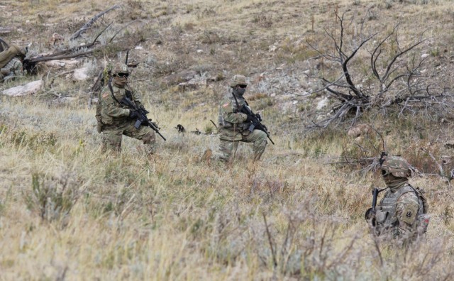 1st CONG infantry company since WWII deploys to Middle East