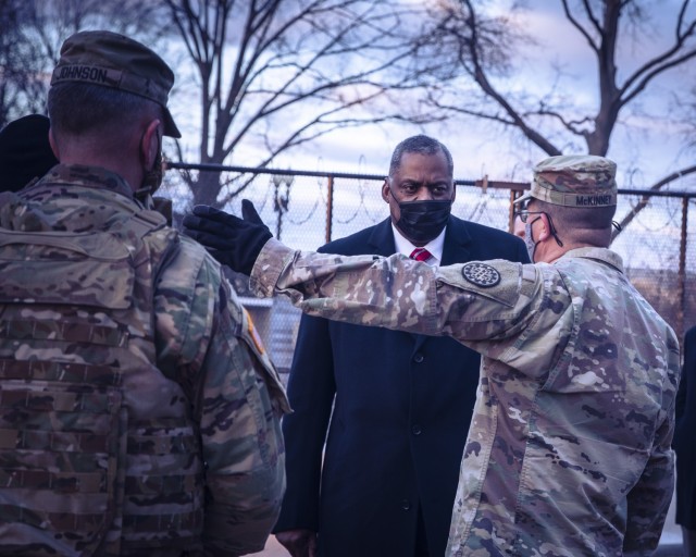Michigan National Guard stands up and stands out during Capitol response