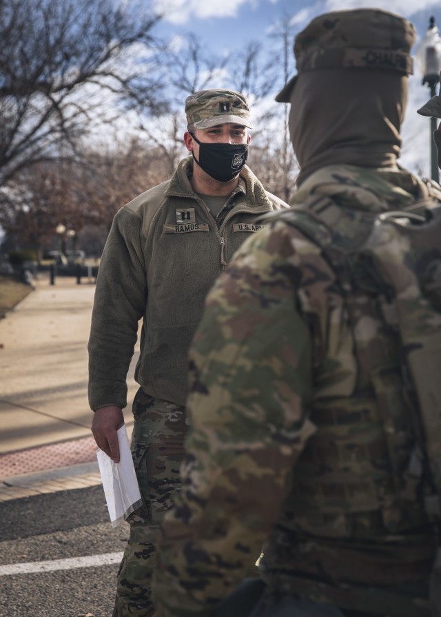 Michigan National Guard stands up and stands out during Capitol response