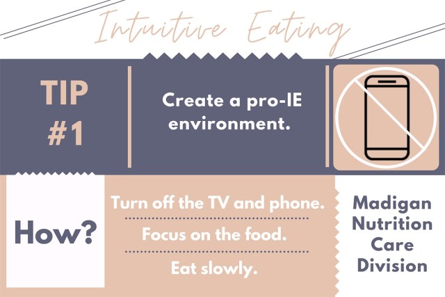 Intuitive Eating tip 1