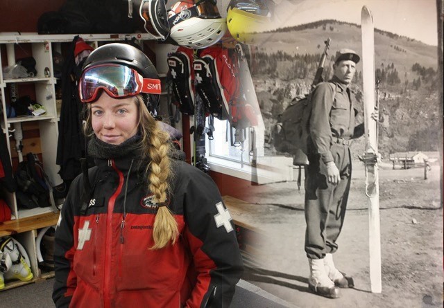 Tessa Morris was a ski patrol director when she enlisted to be a combat medic in the U.S. Army. Her grandfather, Robert Harris, was a combat medic for the Army&#39;s 10th Mountain Division during World War II.