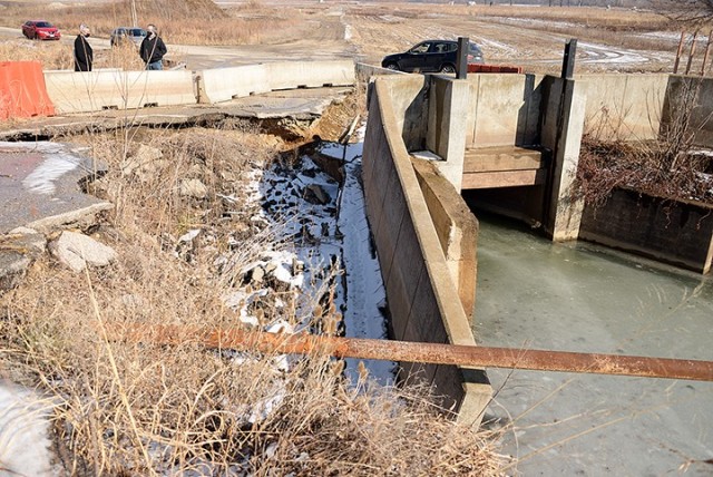 Flood repairs close areas around Sherman Army Airfield | Article | The ...