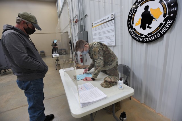 Fort Knox delivers second round of COVID-19 vaccinations