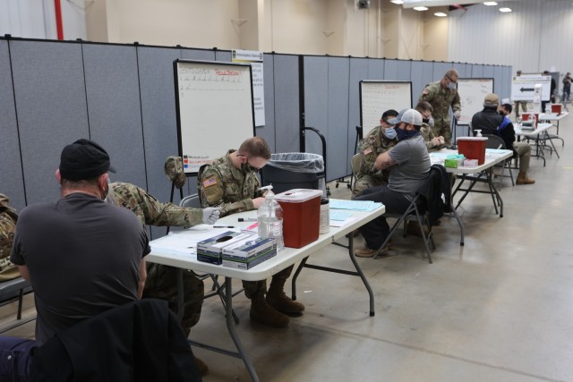 Fort Knox delivers second round of COVID-19 vaccinations
