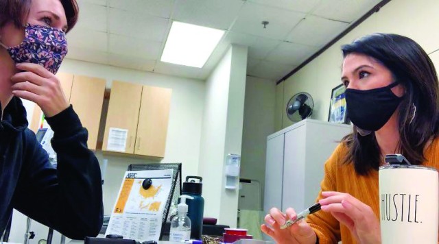 This is the moment when Stacey Campbell, Army Wellness Center health educator, asked me how much I workout and I wondered how much I should lie to her. I did admit that my workouts are no longer at an athlete’s competitive level. Campbell gave...