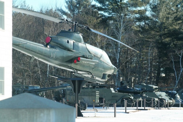 A scene of Equipment Park is shown Jan. 22, 2021, on a snowy day at Fort McCoy, Wis. Equipment Park is inside the installation’s historic Commemorative Area. The Equipment Park is an outdoor display of historic and present-day equipment...
