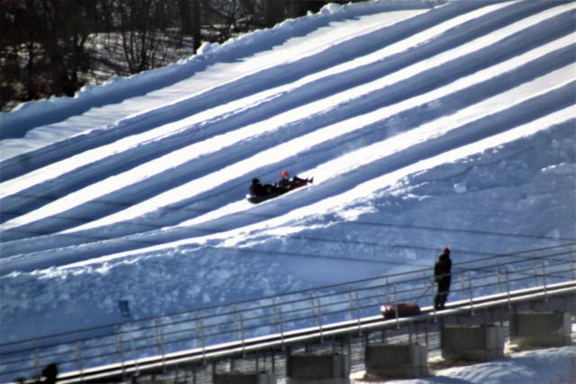 Personnel with Royall Middle School of Elroy, Wis., enjoy a school-specific snowtubing event Jan. 22, 2021, at Whitetail Ridge Ski Area at Fort McCoy, Wis. Whitetail Ridge, part of Fort McCoy’s Pine View Recreation Area, offers a variety of...