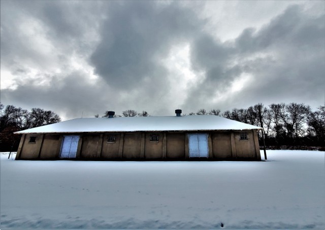 This concrete storehouse, shown Jan. 15, 2021, is the oldest standing building at Fort McCoy, Wis. The building was built in 1911 and its location was once next to the southern spur of the joint Chicago and northwestern-Chicago, Milwaukee, and...