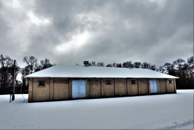 This concrete storehouse, shown Jan. 15, 2021, is the oldest standing building at Fort McCoy, Wis. The building was built in 1911 and its location was once next to the southern spur of the joint Chicago and northwestern-Chicago, Milwaukee, and...