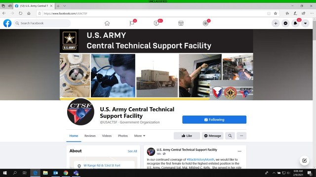 CTSF Facebook page