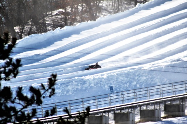 Personnel with Royall Middle School of Elroy, Wis., enjoy a school-specific snowtubing event Jan. 22, 2021, at Whitetail Ridge Ski Area at Fort McCoy, Wis. Whitetail Ridge, part of Fort McCoy’s Pine View Recreation Area, offers a variety of...