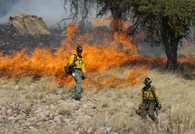 Prescribed burns underway to mitigate wildfires