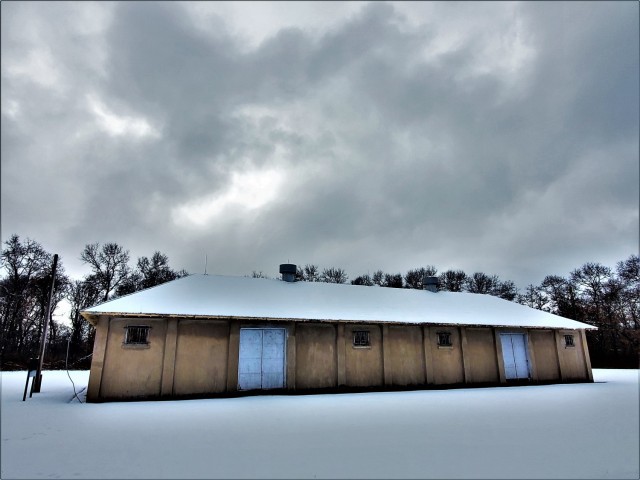 This concrete storehouse, shown Jan. 15, 2021, is the oldest standing building at Fort McCoy, Wis. The building was built in 1911 and its location was once next to the southern spur of the joint Chicago and northwestern-Chicago, Milwaukee, and...