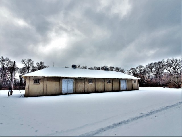 This concrete storehouse, shown Jan. 15, 2021, is the oldest standing building at Fort McCoy, Wis. The building was built in 1911 and its location was once next to the southern spur of the joint Chicago and northwestern-Chicago, Milwaukee, and...